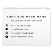 Speciale acties voor bedrijven - modern kalender (Hoes)