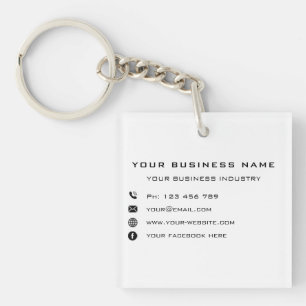 Speciale acties voor bedrijven - modern sleutelhanger