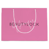 Speciale acties voor bedrijven/winkelroze groot cadeauzakje (Voorkant)