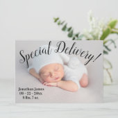 Speciale aflevering Fotoscript Genderneutrale gebo Aankondiging (Staand voorkant)