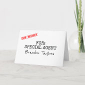 Speciale agent en Ring Security - Funny proposal (Voorkant)