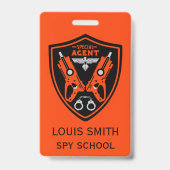 Speciale Agent Kid Badge (Achterkant)
