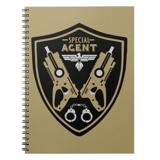 Speciale Agent Kid Notitieboek (Voorkant)