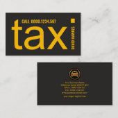 Speciale Alfabet-i Big Bold TAXI Alphabets Visitekaartje (Voorkant / Achterkant)