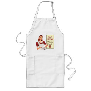 Speciale apron voor vandaag lang schort