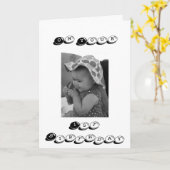 SPECIALE BABY MEISJE **1E VERJAARDAG *** KAART (Gele Bloem)