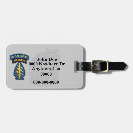 speciale bagagelabel voor groene bessen (Voorkant horizontaal)