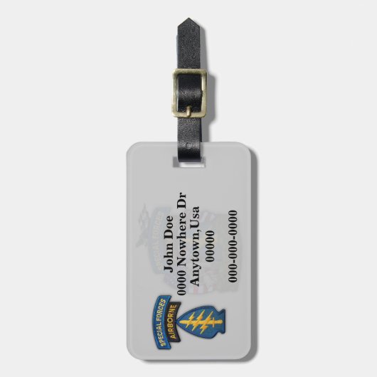 speciale bagagelabel voor groene bessen (Voorkant verticaal)