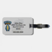 speciale bagagelabel voor groene bessen (Achterkant horizontaal)