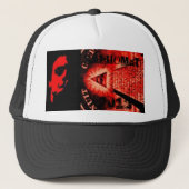 speciale baphomet trucker pet (Voorkant)