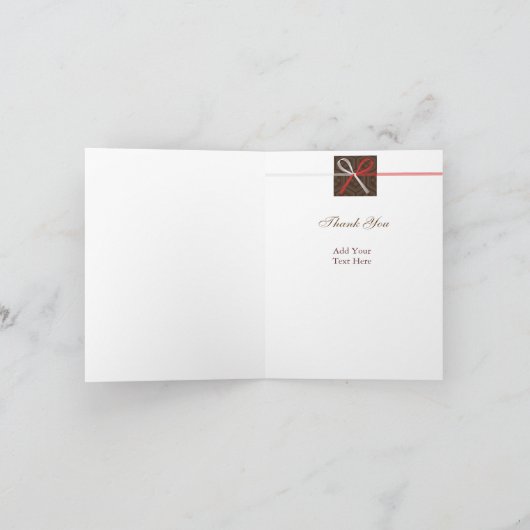 Speciale bedankpas bedankkaart (Binnen)