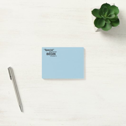 Speciale begint er niet eens mee te Hoesjes Post-it® Notes (Kantoor)