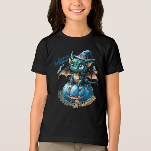 Speciale behoeften | ASD | Schattigee draak Tri-Blend Shirt (Voorkant)