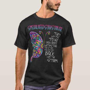 Speciale behoeften busbestuurdersvlinder t-shirt