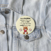 Speciale behoeften Kinder Inspirerend, hartliedjes Ronde Button 7,6 Cm (In situ)