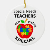 Speciale behoeften Leerkrachten Keramisch Ornament (Voorkant)