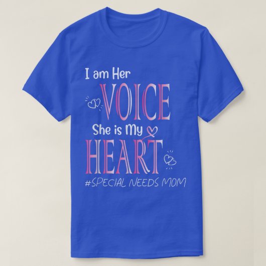 Speciale behoeften Mam Apparel Autism ADHD Down Sy T-shirt (Design voorkant)