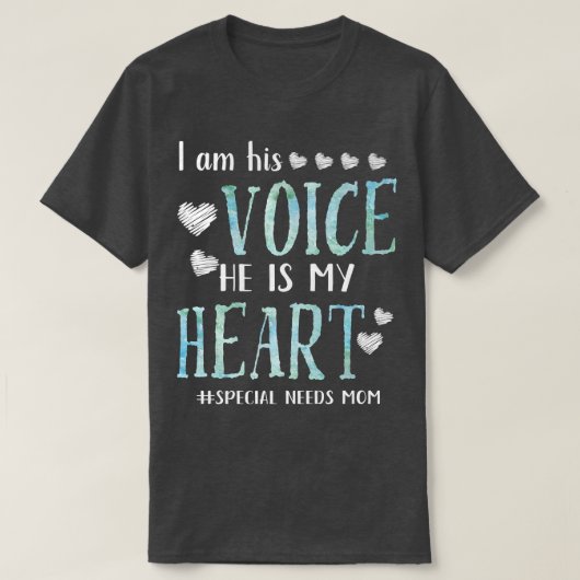 Speciale behoeften Mam Apparel Autisme Awareness A T-shirt (Design voorkant)