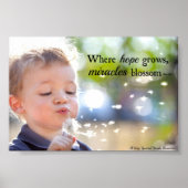 Speciale behoeften Miracles Blossom Poster (Voorkant)