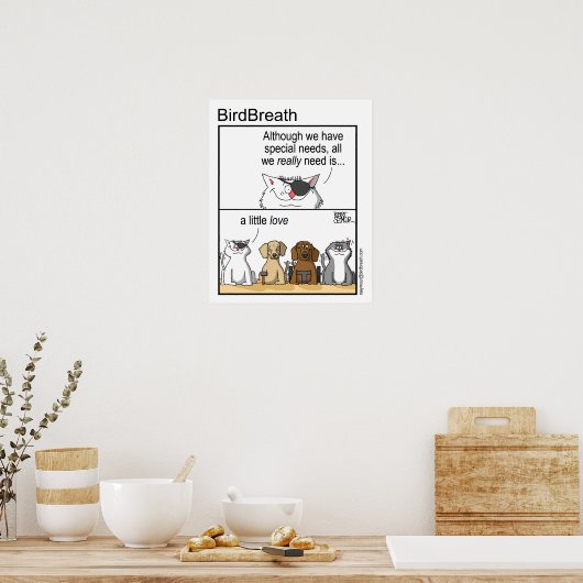 Speciale behoeften poster (Keuken)