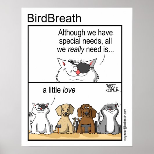 Speciale behoeften poster (Voorkant)