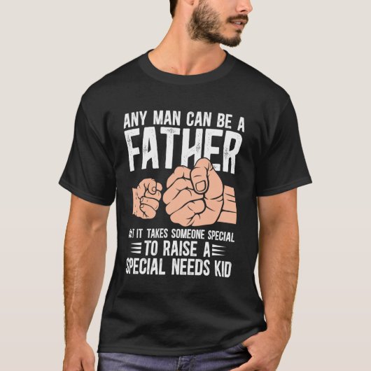 Speciale Behoeften Vader Speciale Behoeften Vader T-shirt (Voorkant)
