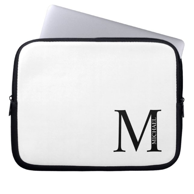Speciale beschermhoes voor monogram en laptop laptop sleeve (Voorkant)