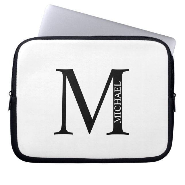 Speciale beschermhoes voor monogram en laptop laptop sleeve (Voorkant)