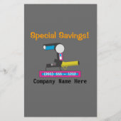 Speciale besparingen! flyer (Achterkant)