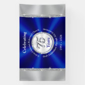 Speciale Bestelling, 75 Jaar Terug, Kerkbanner Spandoek (Verticaal)