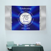 Speciale Bestelling, 75 Jaar Terug, Kerkbanner Spandoek (Beurs)