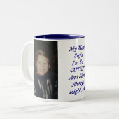 Speciale bestelling - Aangepast 11oz 2Tone-Mok - I Tweekleurige Koffiemok (Voorkant links)