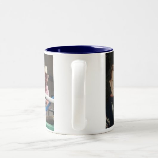 Speciale bestelling - Aangepast 11oz 2Tone-Mok - I Tweekleurige Koffiemok (Handvat)