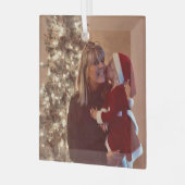 Speciale Bestelling Carol en Lilly Glas Ornament (Voorkant links)