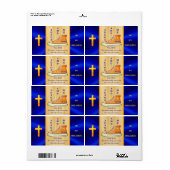 Speciale Bestelling Jam Verzendlabels voor Jean Etiket (Full Sheet)