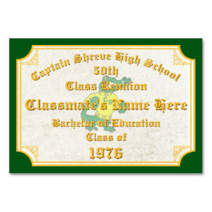 Speciale Bestelling, Klas van 1976 50e Certificaat Kaart