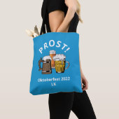 SPECIALE BESTELLING LK Blue Beers OKTOBERFEST Canv Tote Bag (Dichtbij)