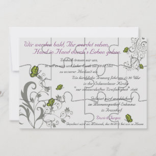 Speciale bestelling "neppuzzel" kaart - 12 stukjes