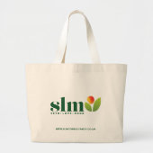 SPECIALE BESTELLING - SLM CONSULTANCY Green Grote Tote Bag (Voorkant)