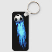 Speciale bestelling, Voetbal Scheidsrechter Sleute Sleutelhanger (Achterkant)