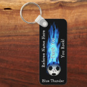 Speciale bestelling, Voetbal Scheidsrechter Sleute Sleutelhanger (Voorkant)