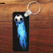 Speciale bestelling, Voetbal Scheidsrechter Sleute Sleutelhanger (Achterkant)