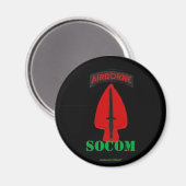 speciale bewerkingen, socom soc patch Magnet (Voorkant / Achterkant)