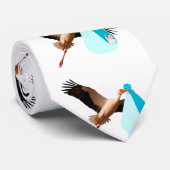 Speciale Bezorging Baby Boy Witte stropdas (Opgerold)