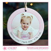 Speciale bezorging Het is een meisjesfoto Keramisch Ornament