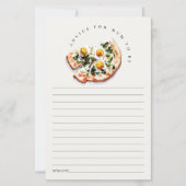 Speciale bezorging Pizza Advies voor mama Baby sho (Voorkant)