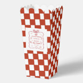 Speciale bezorging Pizza Baby shower Party Bedankdoosjes (Voorkant)