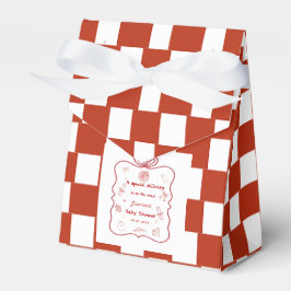 Speciale bezorging Pizza Baby shower Party Bedankdoosjes