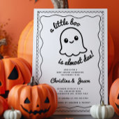 Speciale bezorging Pizza Baby shower Uitnodiging