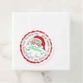 Speciale bezorging van de kerstman Noordpool Kerst Bedankjes Labels (In situ)